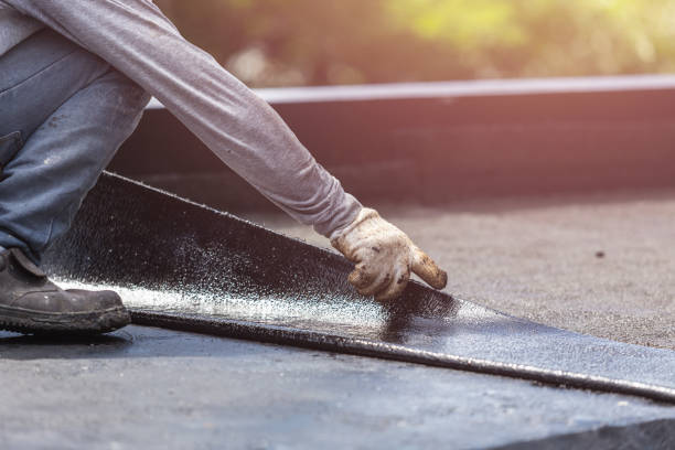 Professional Waterproofing technician working in Saint Francis, MN